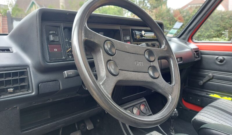 1982 Volkswagen GOLF GTI 1600 full