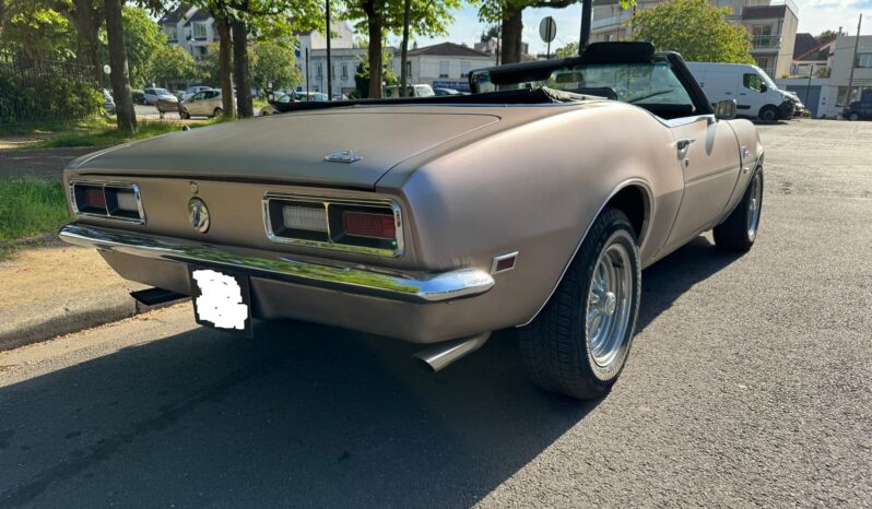 1968 Chevrolet Camaro 396 SS cabriolet complet