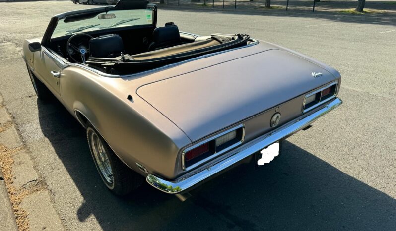 1968 Chevrolet Camaro 396 SS cabriolet complet