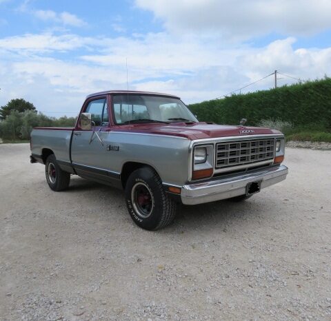 1985 DODGE RAMCHARGER