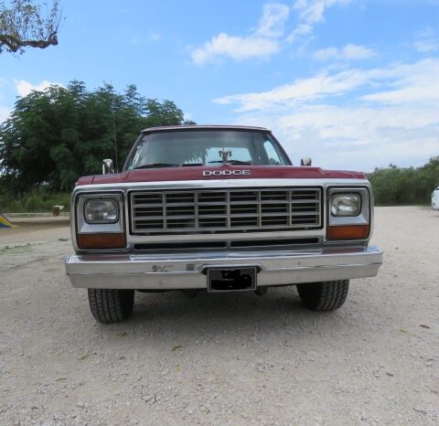 1985 DODGE RAMCHARGER full