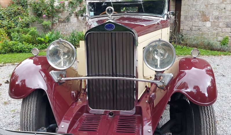 1933 Delage DS Roadster Cabriolet complet