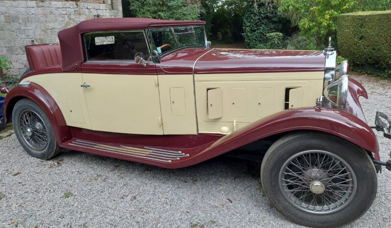 1933 Delage DS Roadster Cabriolet complet