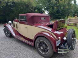 1933 Delage DS Roadster Cabriolet complet