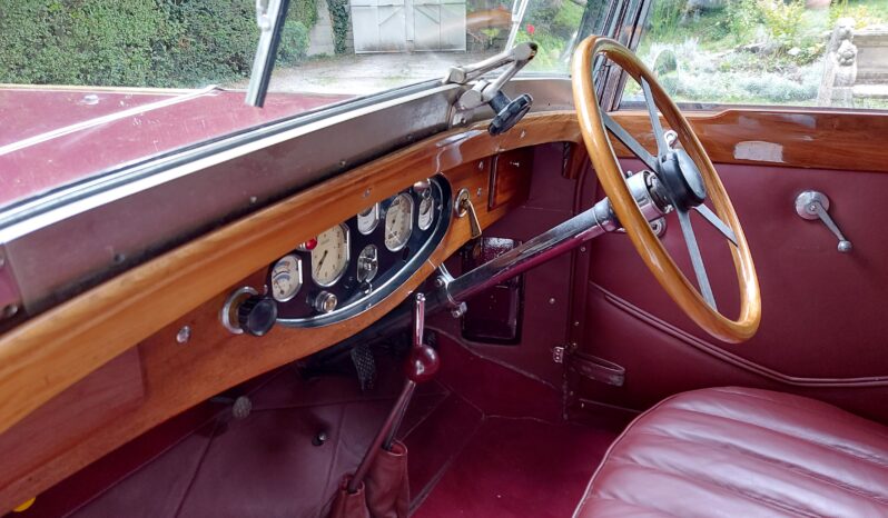 1933 Delage DS Roadster Cabriolet complet