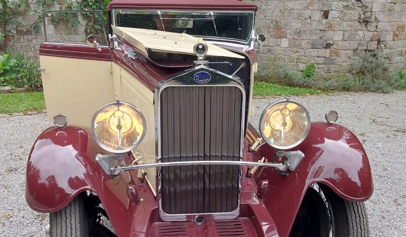 1933 Delage DS Roadster Cabriolet complet