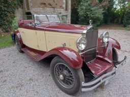 1933 Delage DS Roadster Cabriolet complet