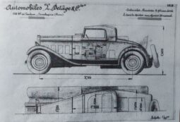 1933 Delage DS Roadster Cabriolet full