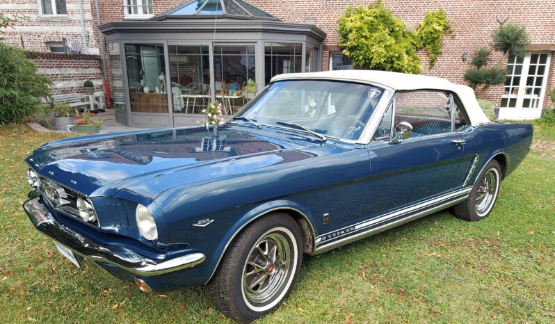 1965 Ford Mustang Cabriolet Code A complet