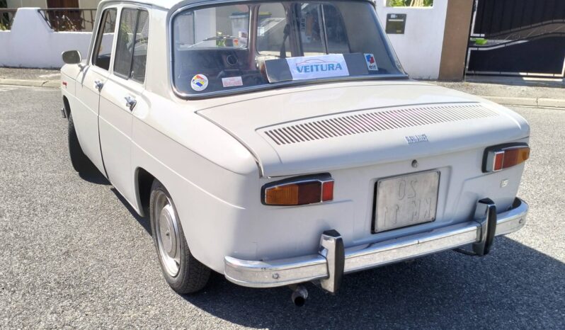 1970 Renault 8 S.I.EU. plateau complet