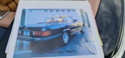 1982 Mercedes-Benz 380SL complet