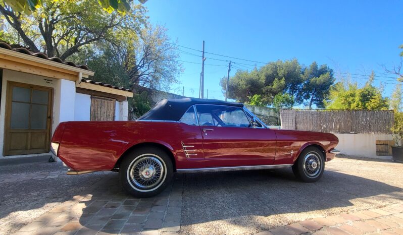 1966 Ford Mustang Cabriolet Code T complet
