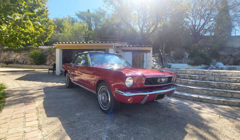 1966 Ford Mustang Cabriolet Code T complet