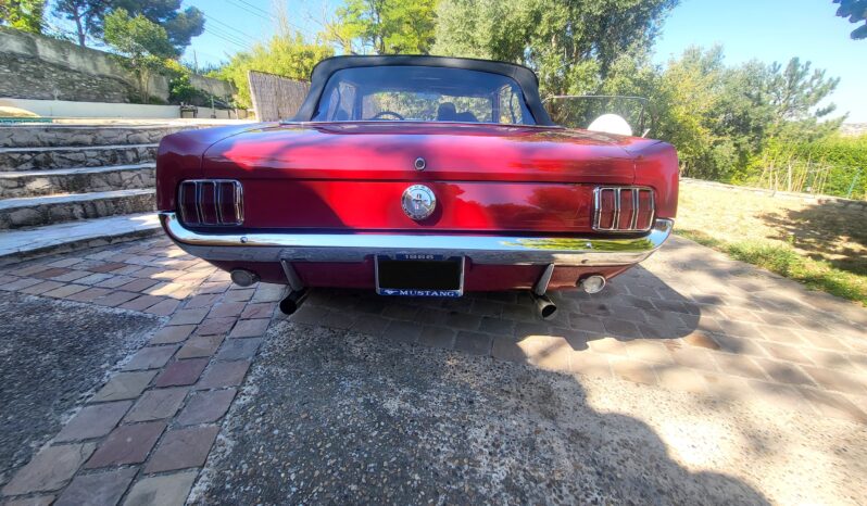 1966 Ford Mustang Cabriolet Code T complet