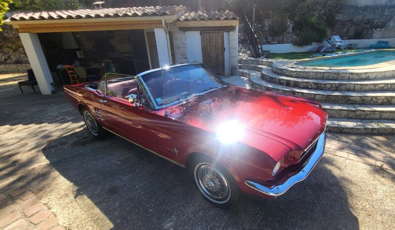 1966 Ford Mustang Cabriolet Code T complet