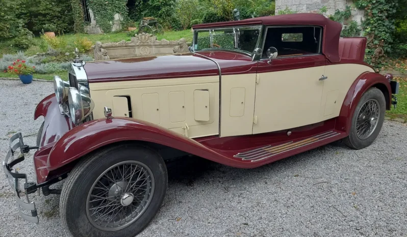 1933 Delage DS Roadster Cabriolet complet