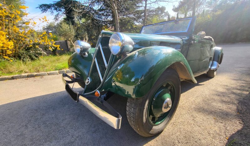 1938 Citroen Traction cabriolet complet