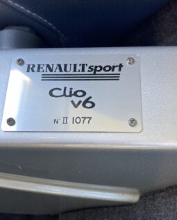 2004 Renault CLIO V6 Phase 2 complet