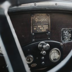 1922 Peugeot 163B Torpédo full