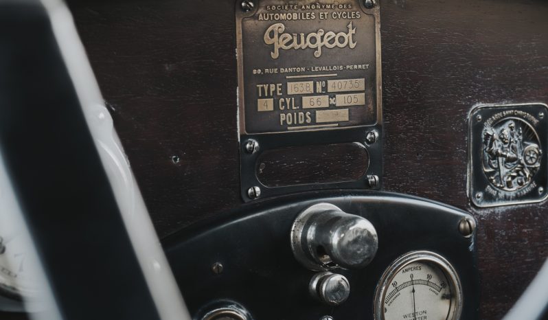 1922 Peugeot 163B Torpédo full