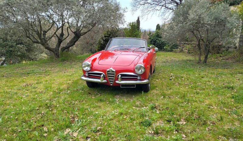 1959 Alfa Romeo Giulietta Spider complet