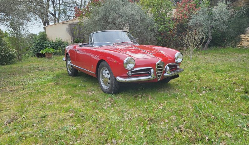 1959 Alfa Romeo Giulietta Spider complet