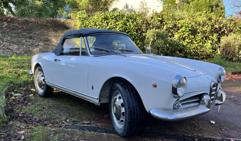 1960 Alfa Romeo Giulietta Spider full