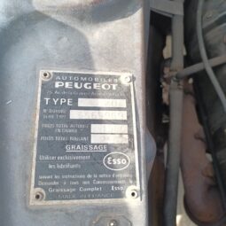 1969 Peugeot 404 Berline full