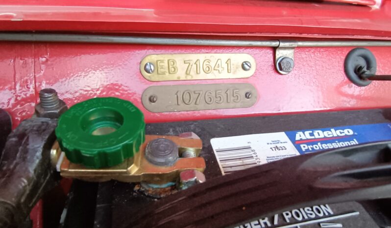 1960 Triumph TR3A complet