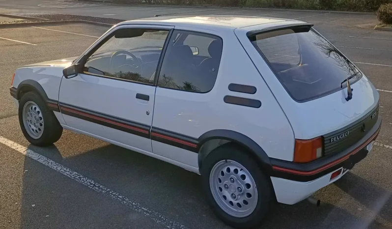1987 Peugeot 205 gti full