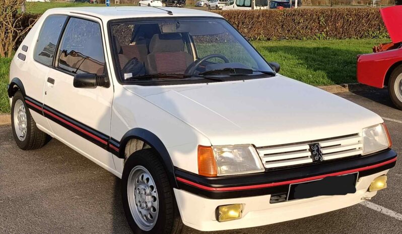 1987 Peugeot 205 gti full