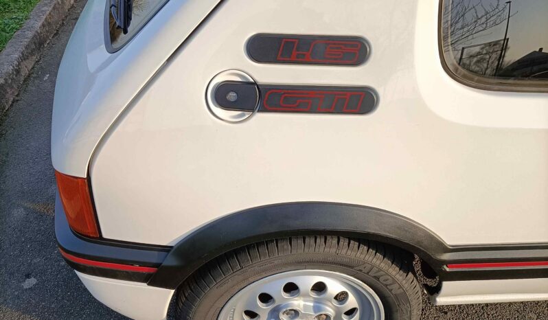 1987 Peugeot 205 gti full