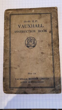 1926 vauxhall LM Princeton Tourer complet