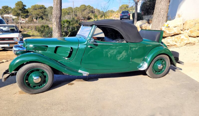 1938 Citroen Traction cabriolet full