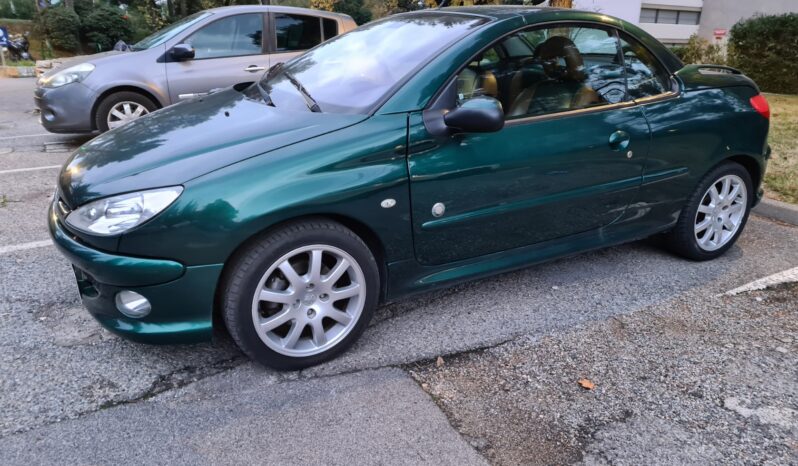 2002 Peugeot 206 CC Roland Garros complet