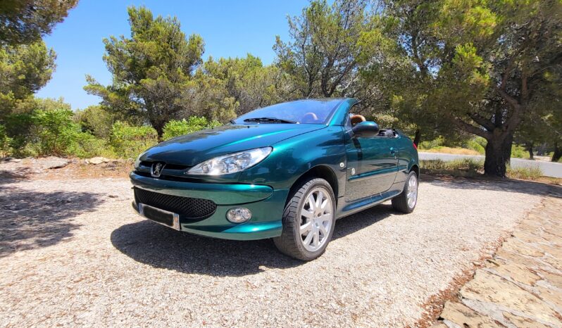2002 Peugeot 206 CC Roland Garros complet