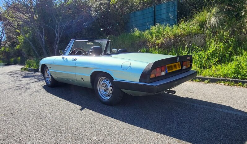 1986 Alfa Romeo Spider 2.0 Série 3 full