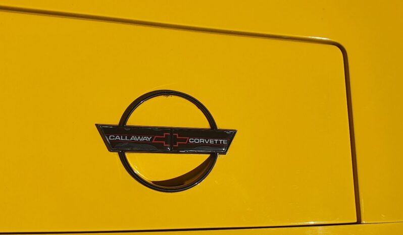 1993 Chevrolet Chevrolet Corvette C4 Callaway Supernatural 400 complet