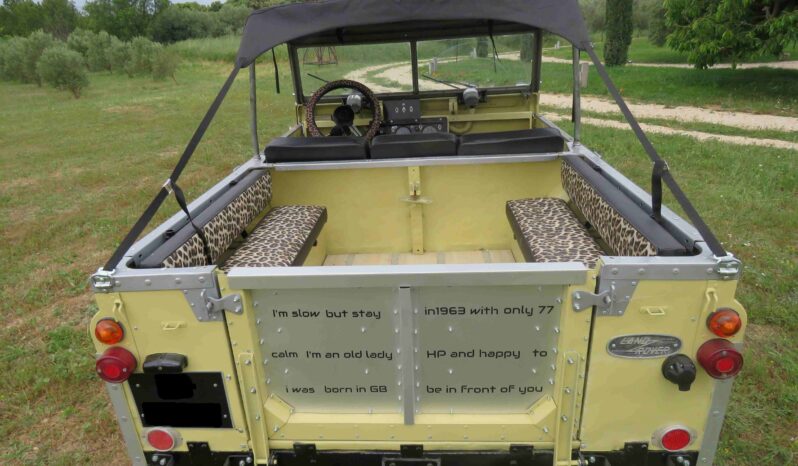 1963 LAND ROVER 88 série 2A complet